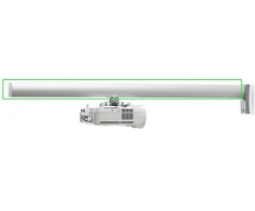 SMS Projektorius Short Throw, 1200mm wall mounted pole (only).