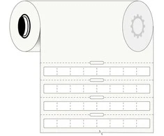 Spausdintuvas Brady PCR Tube Label for BBP33/i3300/i5300 Printers