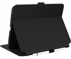 Speck „Balance Folio“, skirtas „iPad 11“ (2025) / 10,9“ (2022) planšetiniams kompiuteriams, su MICROBAN danga, magnetu ir juodu stovu.