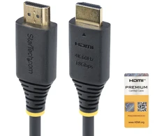 StarTech 3M (10Ft) Premium Certified High Speed Hdmi Cable, 4K