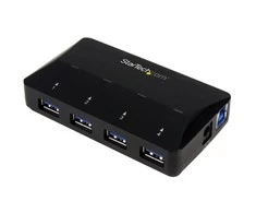 StarTech USB-A Hub 4 prievadai juodi