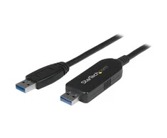 USB kabelis StarTech USB-A - USB-A 2 m Juodas (USB3LINK)