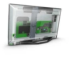 Televizorius Philips 24" Profesional TV, Translucent back coverm, High