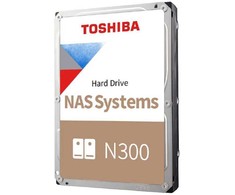 Toshiba N300 (didmeninė prekyba) 16 TB 3,5 colio SATA III (6 Gb/s) serverio diskas (HDWG51GUZSVA)