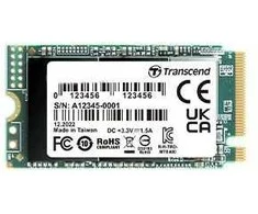 Transcend Pcie Ssd 400S M.2 512 Gb Pci Express 3D Nand Nvme