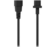 Ubiquiti C13 to C14 braided power cable, 1.8 m, 10A/250V.