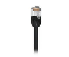 Ubiquiti UACC-Cable-Patch-Outdoor-3M-BK UISP Komutacinis kabelis Outdoor, Shielded RJ45 plug, Internal foil shielding and drain wire for increased ESD damage protection