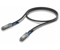 Ubiquiti QSFP28 tiesioginio prijungimo kabelis su maksimaliu 100 Gbps duomenų perdavimu