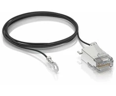 Ubiquiti Ubiquiti UISP-CONNECTOR-GND tinklo kabelis juodas 1 m