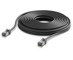 Ubiquiti Kabelis sieciowy Cat6a F/UTP (FTP) 12 m Juodas (UACC-CABLE-PATCH-OUTDOOR-C6A-12M-BK)