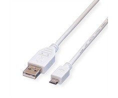 USB kabelis Value USB-A - Balta (11998751)