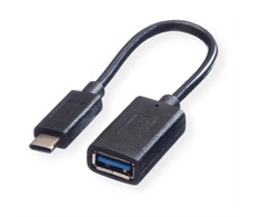 USB adapteris Value USB-C - USB Juodas (11999030)