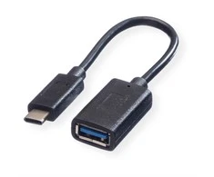 USB adapteris Value USB-C - USB Juodas (11999030)