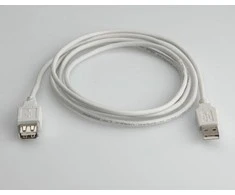 VALUE USB 2.0 kabelis, A - A, V/F 3 m, 3 m, USB A, USB A, Kištukas/Lietuvis, 0,48 Gbit/s, Baltas