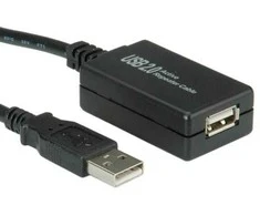 Value USB vertė USB-A laidas – 12 m juodas (12.99.1110)