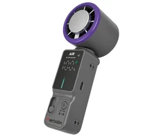 Ventiliatorius Wentylator Verbatim Cool 'n' Go Ice Touch Pro Handheld Fan Violetinė/Pilkas (32349)