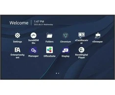 Monitorius ViewSonic CDE5530 interaktyvi sistema
