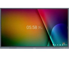 System interaktywny ViewSonic Viewsonic IFP7533-G signage display Interaktyvus płaski panel 190,5 cm (75'') LCD 350 cd/m 4K Ultra HD Juodas Ekran dotykowy Procesor įmontuotas Android 11