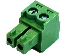 Laikiklis VivoLink 2 PIN Žalias phoenix connector