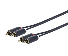Profusion VivoLink PRORCARCA5 - 2 x RCA - Male - 2 x RCA - Male - 5 m - Juodas