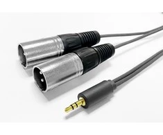 Vivolink 3.5MM CABLE to 2 x XLR male