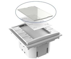 VivoLink Vivolink VLCP8B-PLEXIGLASS panel przyciskowy Baltas