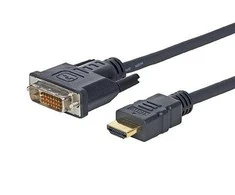 VIVOLINK PROHDMIDVI3 Pro HDMI to DVI 24+1 3 Meter High flexible jacket. Support ARC 3D HDCP CEC. 9999% pure copper conductor. - ( > Cables > Video cables > Pro HDMI)