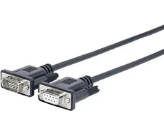 VivoLink DB- 9 - DB- 9, 3m, Juoda (PRORS3)