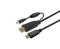 Kabelis USB VivoLink USB-C - HDMI 10 m Juodas (PROUSBCHDMIUSBB10)
