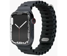 „Vonmählen Wave Band 2“ apyrankė, skirta „Apple Watch 42 | 44 | 45 | 49 mm“, vieno dydžio – granatai (AWS00118)