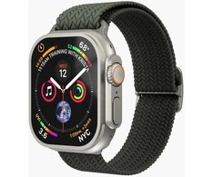 VONMHLEN Vonmählen Woven Loop, Strap, Išmanusis laikrodis, Olive, Apple, Apple Watch 44 | 45 | 46 | 49 mm, Nylon