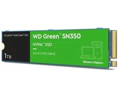 Western Digital Žalias SN350 NVMe SSD 1TB M.2 2280 PCIe Gen3 8Gb/s