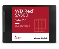 Western Digital Raudona Wds400T2R0A 4 Tb 2.5" Serial Ata Iii 3D Nand