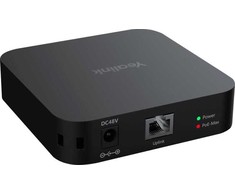 Yealink RCH40 E2, Gigabit Ethernet, 10/100/1000, IEEE 802.3af, IEEE 802.3at, Juoda, PoE-Max, Maitinimas, DC, PoE