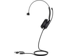 Ausinės Yealink UH35 Mono Teams USB-C/A su laidu