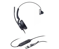 Ausinės Yealink UH46 Mono Teams USB-C/A