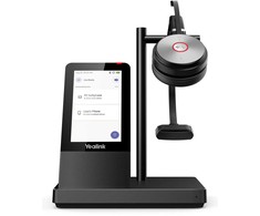 Yealink WH66 DECT belaidės ausinės MONO TEAMS, Belaidės, Biuras / Skambučių centras, 20 - 20000 Hz, 478 g, Asmeninė garso konferencijų sistema, Juoda