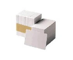 Zebra Plastikiniai kortelės su magnetine juostele balta, 500 vienetų (104523- 112)