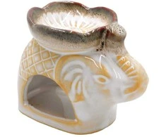Aliejinė smilkalinė Drambliukas, 7x9x6 cm - Ruda