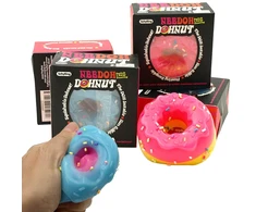 Antistresinis minkomas žaislas Nee Doh SPURGA, 7x3 cm - Rožinė