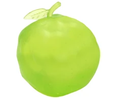 Antistresinis minkomas žaislas Obuolys, 6 cm - Raudona