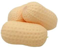 Antistresinis minkomas žaislas RIEŠUTAS, 17x9 cm