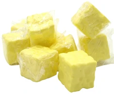 Antistresinis minkomas žaislas Sūris, 5x5 cm