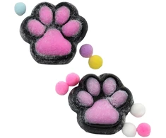 Antistresinis žaislas Katės letenėlė (Cat Paw), 6 cm - Violetinė