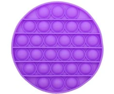 Antistresinis žaislas POP-IT apskritimas - Violetinė