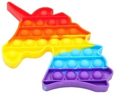 Antistresinis žaislas POP-IT vienaragis