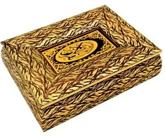 Auksinė dėžutė, 22x16x5,5 cm