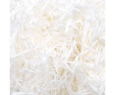 Baltos popieriaus drožlės, 50 g