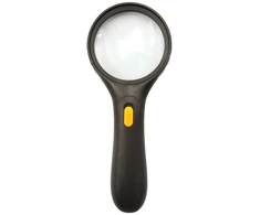 Didinamasis stiklas - lupa su LED pašvietimu, Ø 7,5 cm