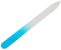 Stiklinė dildė nagams, 14 cm - Geltona